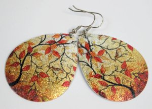Autumn Earrings - Belle on a Budget