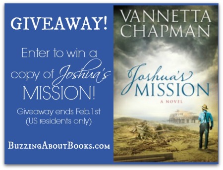 Giveaway graphic- Joshua's Mission