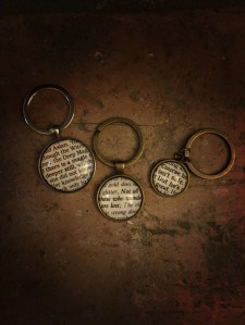 Literary Keychains
